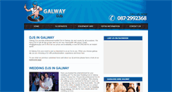 Desktop Screenshot of djsingalway.com